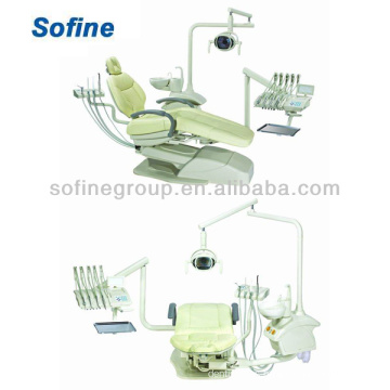 Silla dental (estilo izquierdo y derecho) con la unidad dental aprobada CE venta caliente